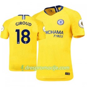 Chelsea Dres Olivier Giroud 18 Gostujući 2018/19 Kratkih Rukava